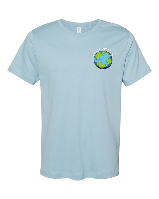 Handle with care earth shirt